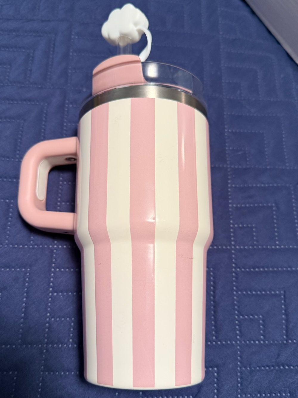 Stanley Oasis Collection 20oz Quencher Tumbler — Peach Whip Cabana Gloss NEW - Picture 3 of 7